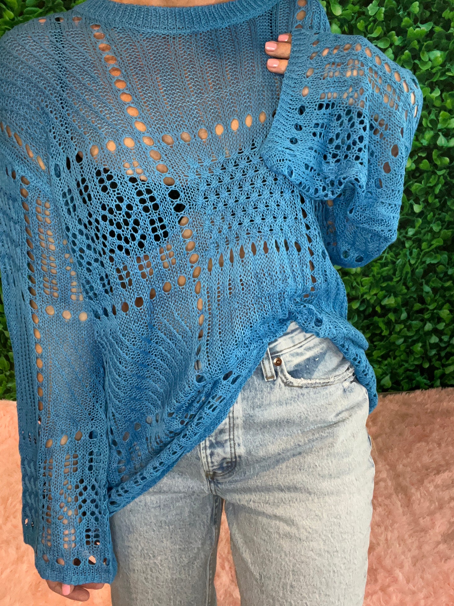 Cobalt Bikini Cover Up